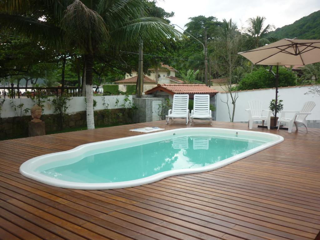 Pousada Praia Do Guaiuba Guarujá Eksteriør bilde