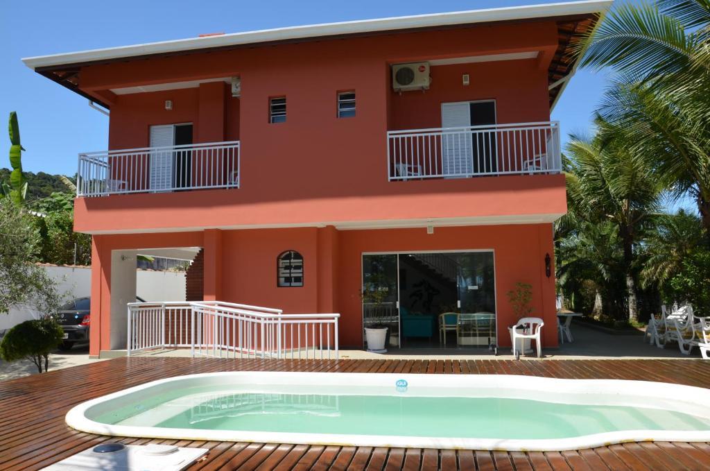 Pousada Praia Do Guaiuba Guarujá Eksteriør bilde